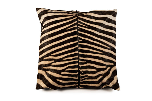 Hartmann Zebrafell Kissen aus Namibia 45 x 45 cm