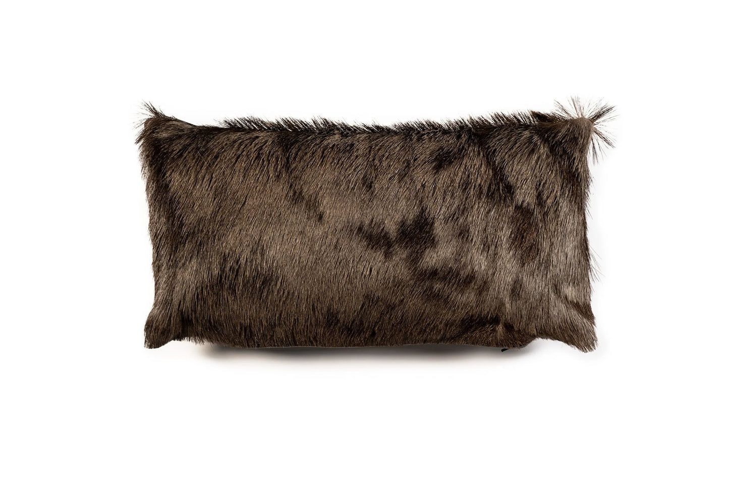 Streifengnufell Kissen aus Namibia 25 x 45 cm